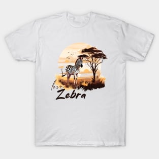 Happy Zebra T-Shirt